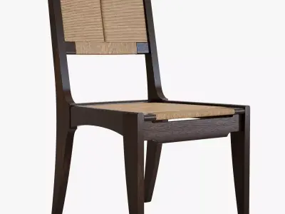 Karlie Chair Low-poly 3D model