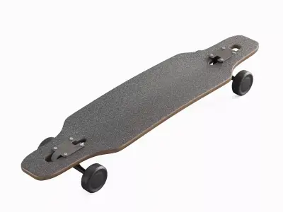 Longboard 03 3D model