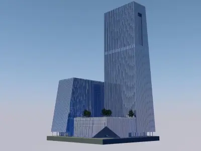 7Point8 JAKARTA cinema 4d 3D model