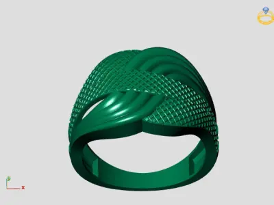 Women Plain Ring STL Models Womens Ring 3dmodels 3D print model 3D print model 7