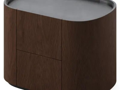 Bedside table Lagom by Ellipse 3D model