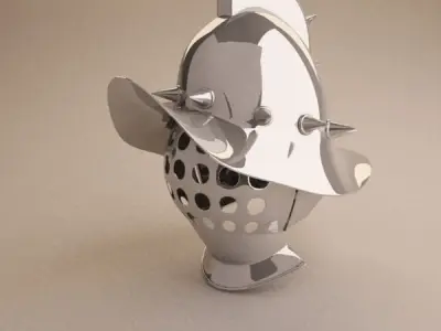 Gladiator Helmet 3D model