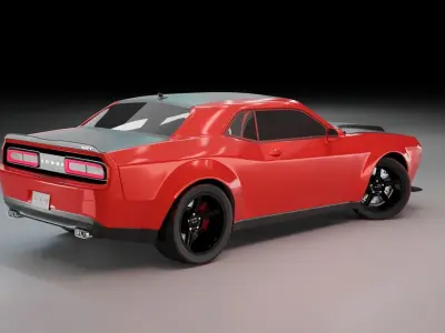 Dodge Challenger SRT Demon 3D model