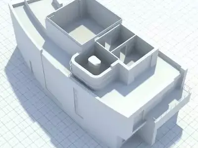 luxury house 2 3D model