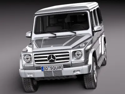 Mercedes- G-class - 2013 3D model