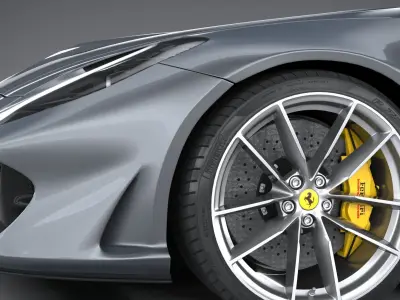 Ferrari 812 GTS 2020 3D model