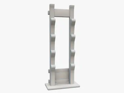 Arrow Holder  Low-poly 3D model