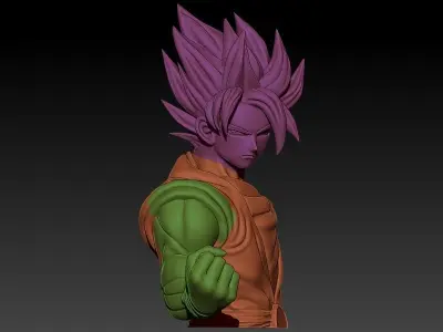 Goku DragonBall 3D print model
