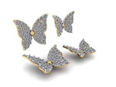 Butterfly - For Multiple jewelry use 3D print model