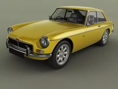 MG MGB GT V8 Coupe 3D model