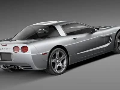 Chevrolet Corvette C5 targa 3D model