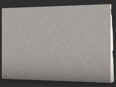 High Poly Rock Wall Component 3D print model