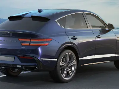 Genesis GV80 Coupe 2025 3D model