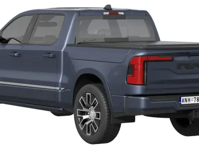 Ram 1500 Ramcharger 3D model