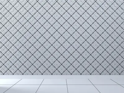 3d wall panel Low-poly 3D model buy