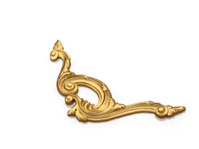Classic decor ornament 167 3D model