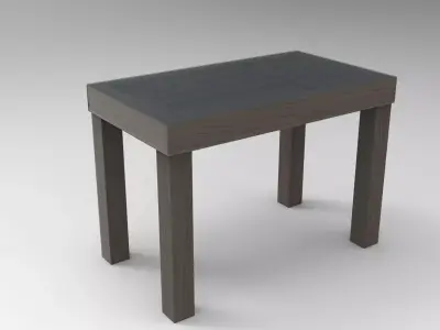 Dimen Table Low-poly 3D model