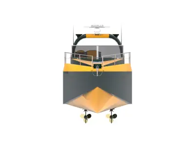 SUNSEKER 14 M GREEN Low-poly 3D model