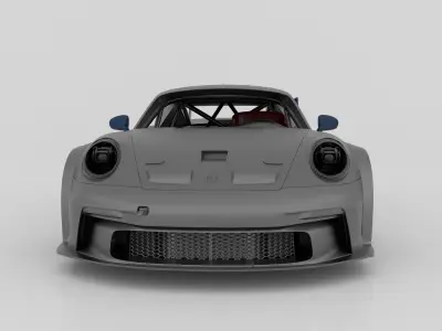 Porsche 911 GT3 Cup Motorsport Ready to Print STL Files 3D print model