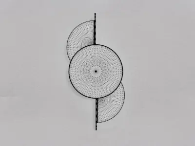 Marble Design Mirror 3D 3D model