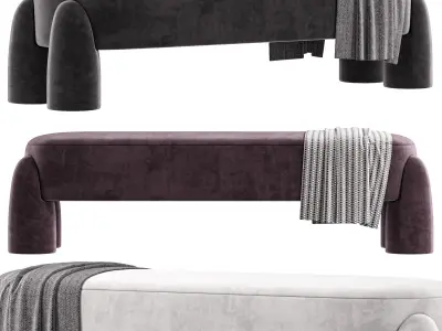 Marlon Daybed II By Pietro Franceschini 3D model