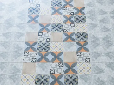 PORCELAIN COLLECTION CRETO ETHNO 3D model