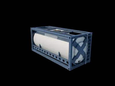 Liquid Tank 3D model