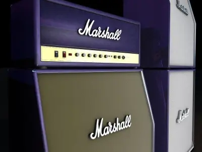Marshall purple Stack 3D model