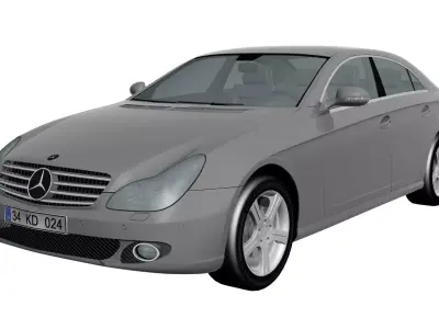 Mercedes benz cls 2005 Free 3D model