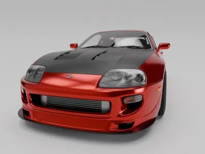 Toyota Supra Mk4 3D model