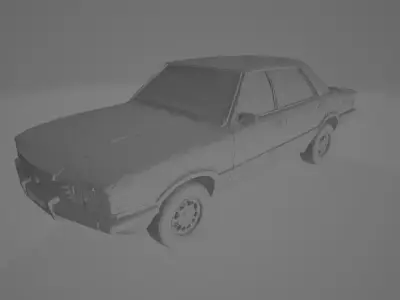 3D Printable TC3 Classic Sedan - European Variant  3D print model
