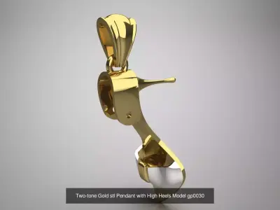 Pendant 3D File Collection  Fashion Pendants 3D Model Pack