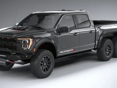Hennessey Velociraptor 6X6 2024 3D model