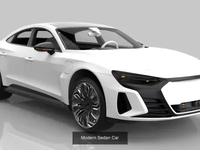Vehicle Collection sports car 3D Model Pack
