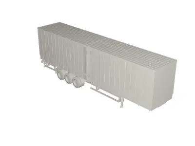 Trailer 3D model