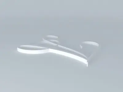 letter Free 3D model