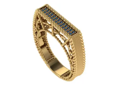 Ready Women Ring STL 3D Models  3D print model get