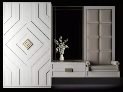 Hallway Furniture 64 3D model