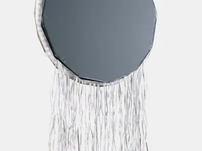 ENERGISKOG Decorative mirror Low-poly 3D model