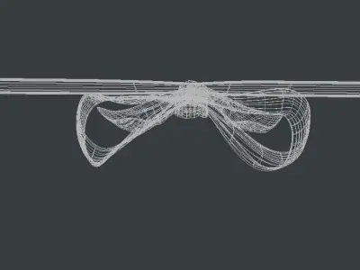 Ribbon gift 3D model