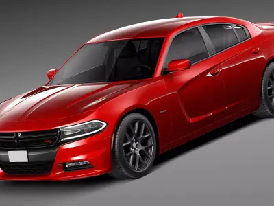 Dodge Charger 2015 3D model