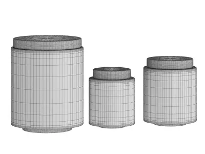 Michael Verheyden Stone Containers 3D model