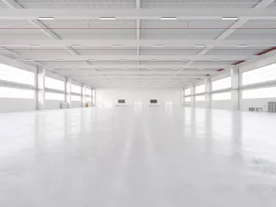 Industrial Warehouse Interior 20 Low-poly 3D model