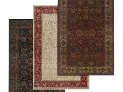 Rug Set 751 3D model
