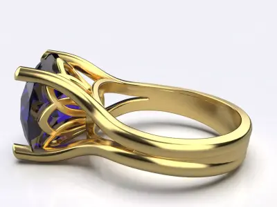 Engagement Rings 3D print model
