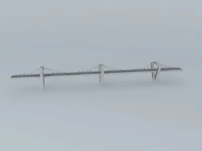 Bridge ZKM Free 3D model