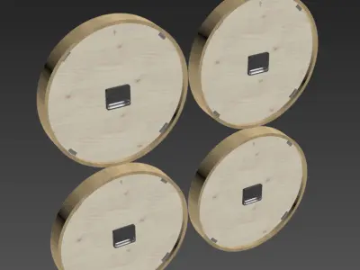 wall watch 1 3D model