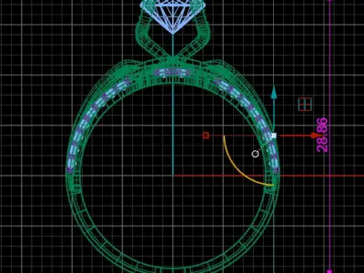 jewelry ring 170 3D print model