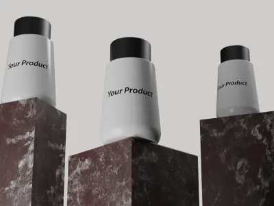 Realistic 3D Product Mockup Environment Free low-poly 3D model