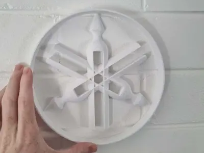 Yamaha Logo 3D print model